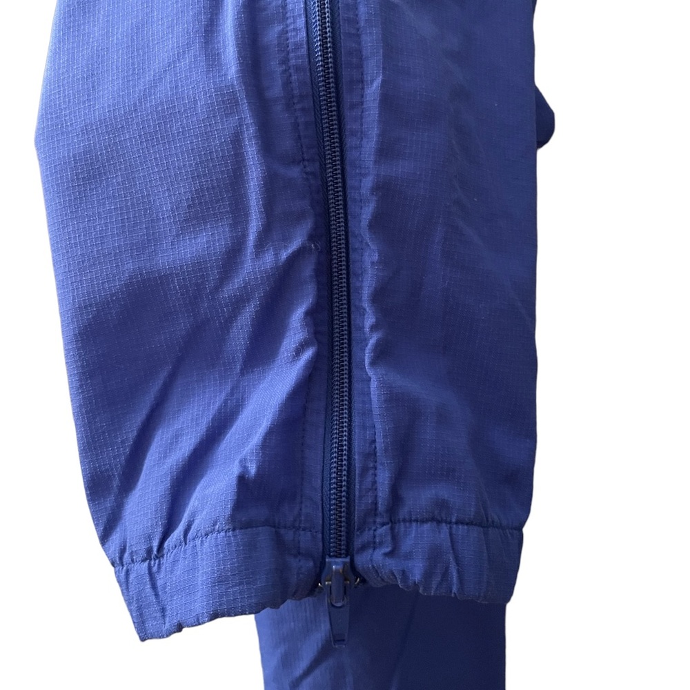 Vintage Nike Track Suit / Windbreaker Light Royal Blue Top & Bottom Medium - Picture 8 of 10